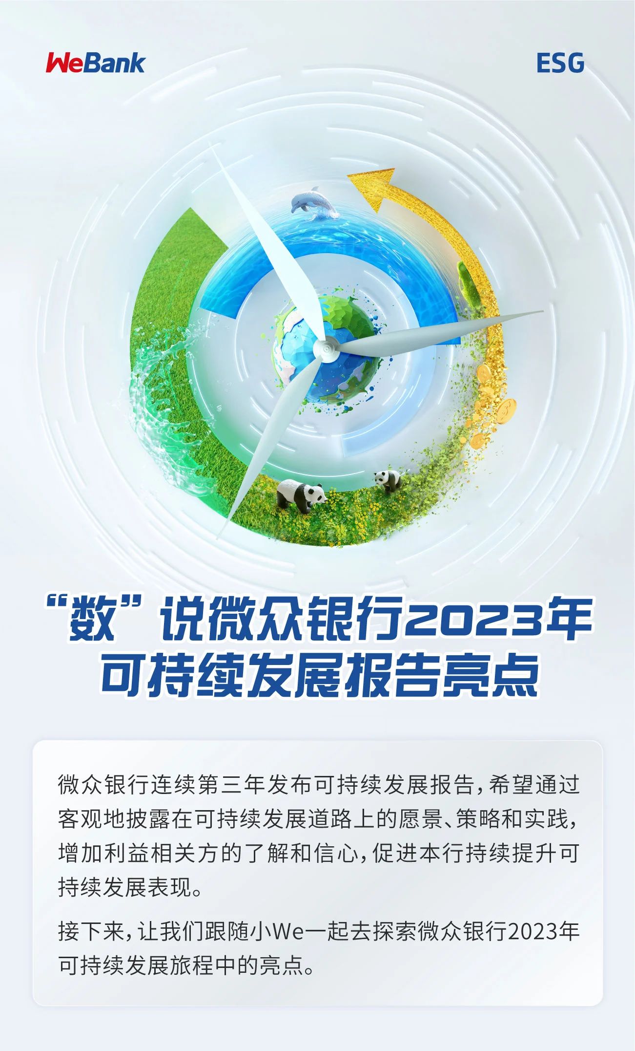理事动态丨“数”说微众银行2023年可持续发展报告亮点
