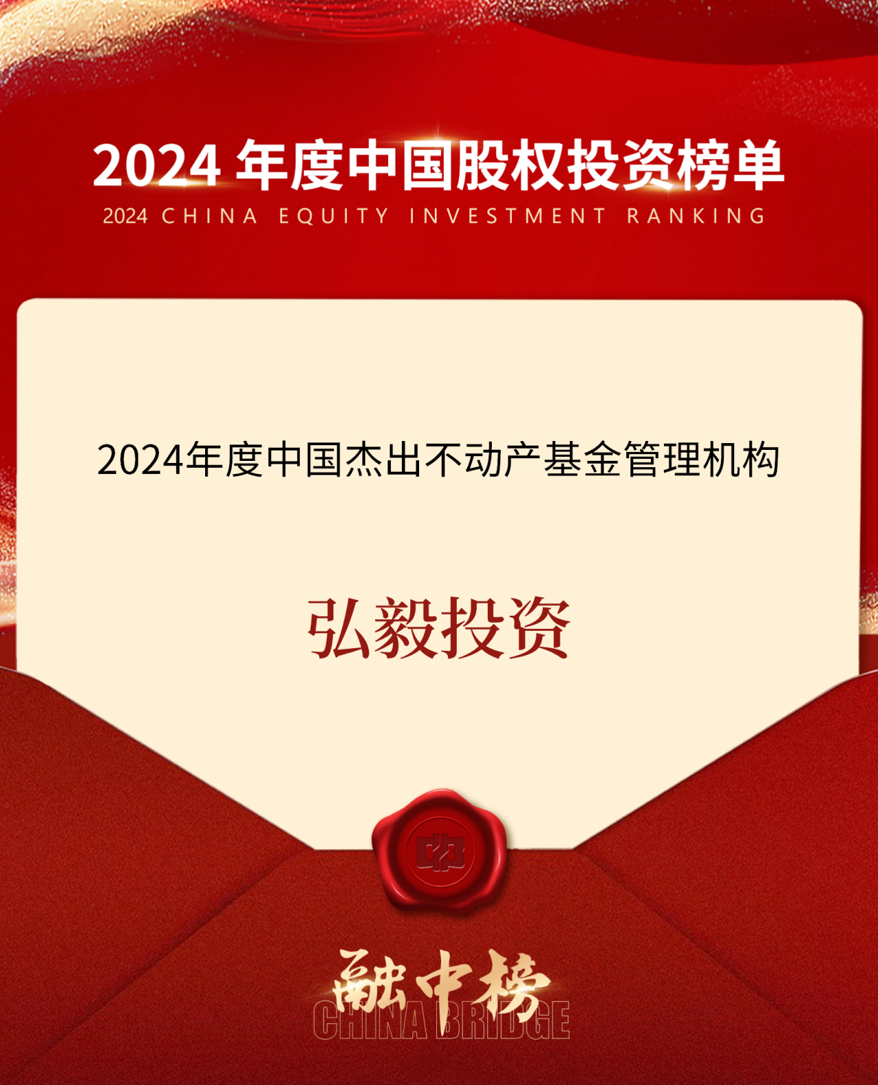 理事动态 | 弘毅投资荣膺融中榜单多个奖项